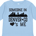 thumbnail image 4 of Inktastic Denver Colorado Someone Loves Me Skyline Boys or Girls Long Sleeve Toddler T-Shirt, 4 of 5