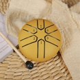 thumbnail image 3 of 3 Inch 6-Tone Steel Tongue Drum Mini Hand Pan Drums with Drumsticks Percussion Musical Instruments Drum Accessories E, 3 of 5