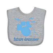 Inktastic Future Drummer Music Boys Baby Bib