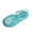 Girls' sandals # Green, variant on Toddler Girl Shoes Summer Jelly Sandals Kids Caged Closed Toe Beach Footwear Sparkly Daisy Floral Applique Flats Little Child Outdoor Pool Party Fashion Outfit