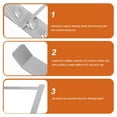 thumbnail image 3 of WEUVEB Portable Screen Stand For Artists Silver Carbon Steel 1Pcs Stable Platform For Drawing, 3 of 8