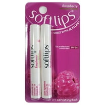 Softlips Raspberry Lip Protectant SPF 20 (2 Sticks)