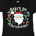 thumbnail image 4 of Inktastic Baby's 1st Christmas Santa with Candy Canes Boys or Girls Baby Bodysuit, 4 of 5