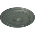 thumbnail image 3 of Ekena Millwork 27"OD x 2 1/2"P Brunswick Ceiling Medallion (Fits Canopies up to 4 1/2"), Hand-Painted Cloud Burst Crackle, 3 of 5