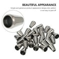 thumbnail image 3 of FRCOLOR 30Pcs End Caps for Rope Bell Shape Zinc Alloy for Clothing and Sportswear, 3 of 8