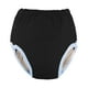 thumbnail image 1 of Pañal de tela para adultos, lavable, con forro transpirable, ropa interior para incontinencia. Negro, 1 of 9