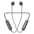 thumbnail image 2 of Auriculares Bluetooth 5.0 Auriculares internos inalámbricos IPX5 Auriculares deportivos para colgar en el cuello a prueba de agua, Negro Inevent EL001914-01B, 2 of 7