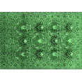 thumbnail image 1 of Ahgly Company Indoor Rectangle Oriental Emerald Green Industrial Area Rugs, 2' x 3', 1 of 4