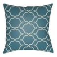 thumbnail image 4 of Artistic Weavers LTCH1354-1616 Litchfield Square Pillow, Teal & Ivory - 16 x 16 ft., 4 of 7