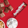 thumbnail image 4 of Rocky Road Bar, Milk Chocolate Coated Marshmallow with Cashews, 1.8 Oz, 12 Bars, 4 of 6