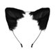 thumbnail image 4 of Diadema con orejas de oso para decoración de fiestas, accesorios para el cabello, accesorios para fotos, decoración, diadema Negro, 4 of 9