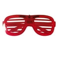 thumbnail image 4 of VONKY Lunettes LED Portables en Plastique Lumineuses pour Anniversaire Festival Lunettes à Piles Rouges, 4 of 9
