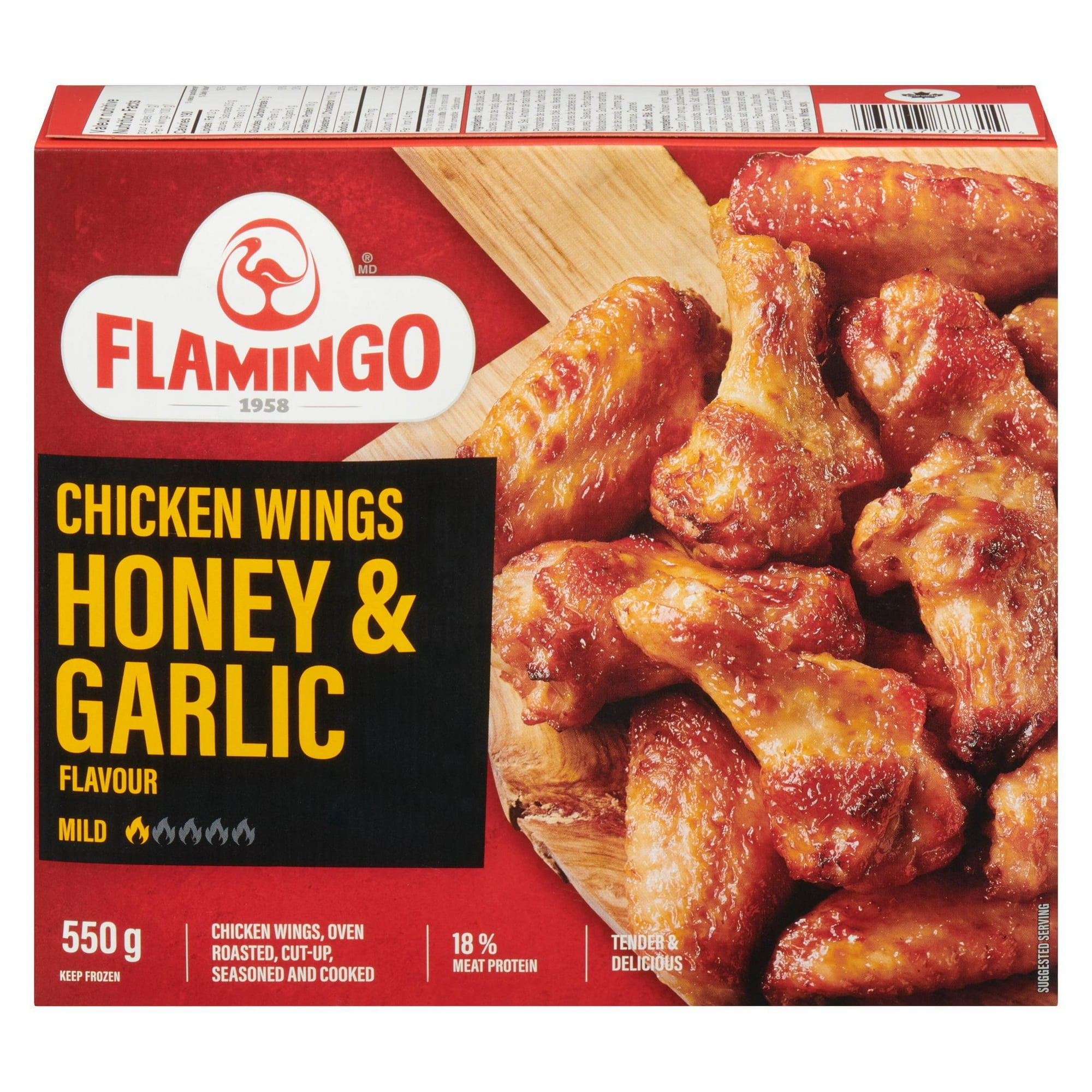 Flamingo Honey N Garlic wings, Flam Honey N Garlic wings