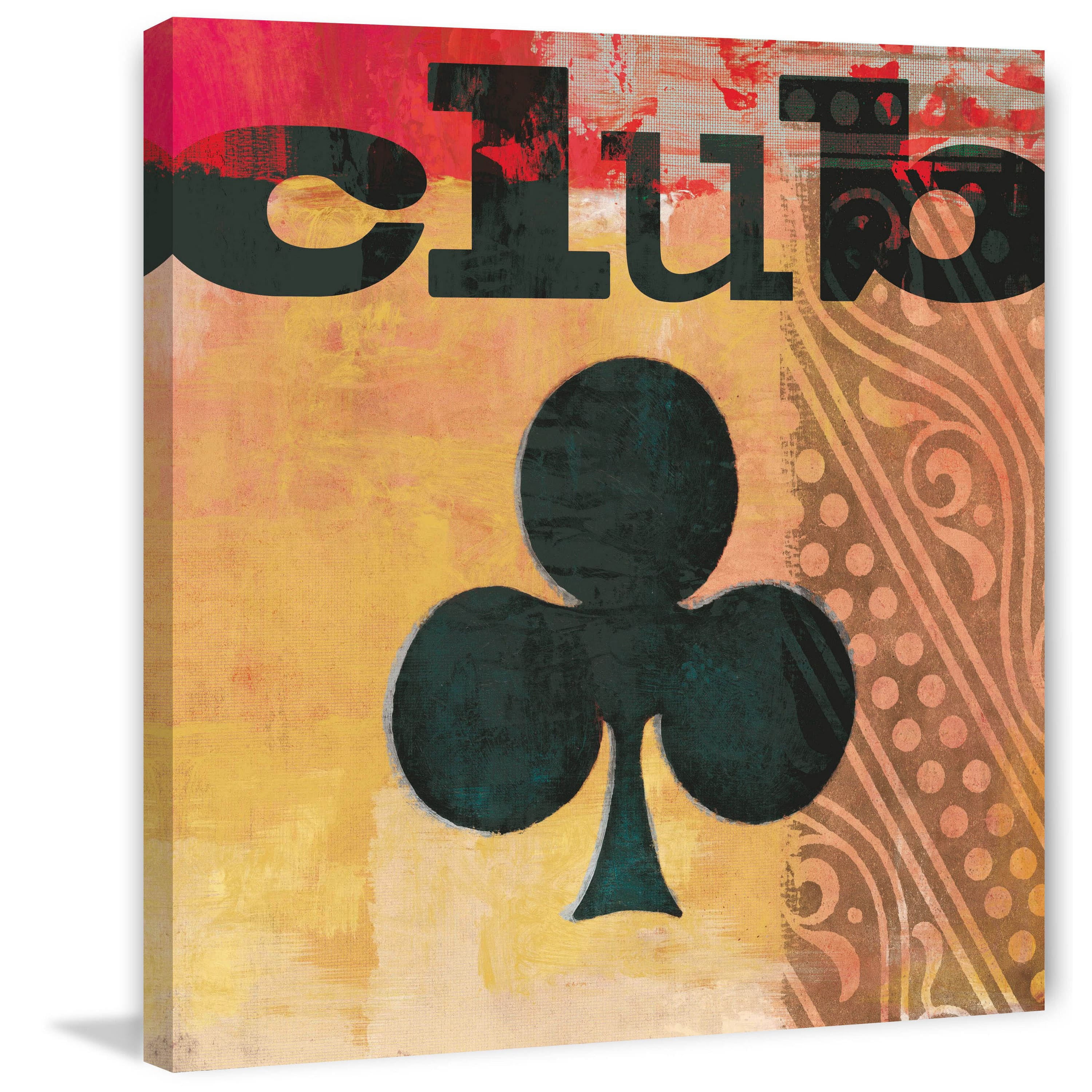 Marmont Hill "Game Play Club" Painting Print on Canvas