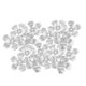 thumbnail image 1 of 30 Uds. de Espaciadoras de Flores de Filigrana de Metal Plateado para Fabricación de Joyas, 1 of 9