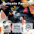 thumbnail image 3 of Cat Chair Pillow Covers Set of 2 Throw Pillow Decorative Pillows Velvet with Unique Patterns for Various Occasions - Available in 16x16, 18x18, and 20x20 Inches, 3 of 6
