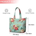 thumbnail image 4 of Pioneer Flower Floral Print Pattern Travel Tote Bags for Women Carry On,Large Weekender Bags for Women Travel,Multi Functional Duffle Bag for Work,Shopping,Sports, 4 of 5