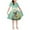 Pug, variant on Yuyamidu Sloth A Line Dress for Girls Flower Kids Short Sleeve Twirl Dress Fashion Skater Dress Leisure Toddler Girls One-Shoulder Dresses for Party Dancing Size 5-6