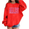 thumbnail image 5 of WENXIAOO Chandails en Molleton pour Enfants Garçons Filles Imprimé Lettre Manches Longues Col Rond Chandail Décontracté Sport Chandails en Molleton Chauds Automne Hiver Vêtements Filles Chandails en Molleton Taille 9-10 Ans, 5 of 5