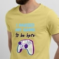 thumbnail image 2 of Greenyef Graphics I Paused My Game to Be Here Video Gamer Gift for Men Teenagers Gaming Funny Graphic T-Shirt Style-26 (Cornsilk, X-Large), 2 of 6