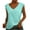 Mint Green, variant on TIHLMK Women Shirts and Blouses Army Green Deals Clearance Womens Solid Color Cap Sleeve Blouses T-Shirt Casual Loose Fit Basic Shirts Tank Tops Gift for Womens Tops