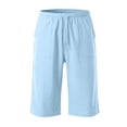 thumbnail image 4 of Hessimy Boys Pull on Jogger Pants Quick Dry School Uniform Pants with Pockets 6-12 Months 12-24 Months 2T 3T 4T 5T 6T 7T 8T 9T Children(Sky Blue,12-13 Years), 4 of 7