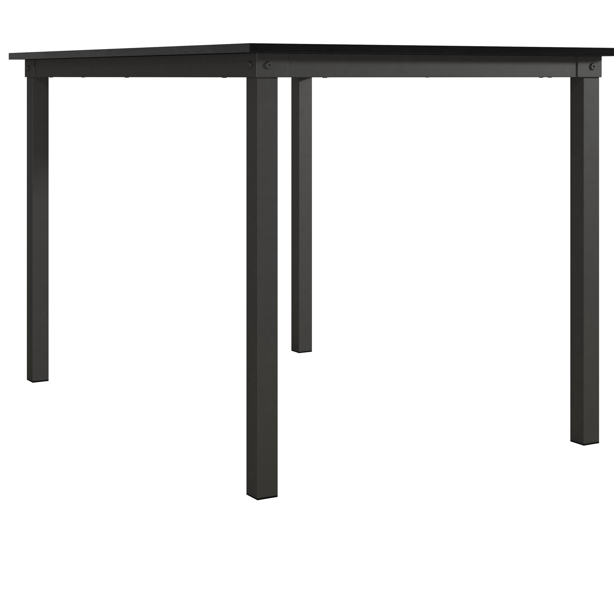 Mainstays 5-Piece Dining Table and Chair Set for 4, Black