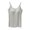 Gray, variant on Summer Tops for Women Wireless Camisole Bra Removable Chest Pads Five Finger Cup Built in Bra Tank Tops for Women