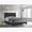Charcoal 34, variant on Steel Queen Mattress Support Foundation, 58x78x16 Inch Black Platform Bed Frame for Box Spring Replacement, Foldable Underbed Storage