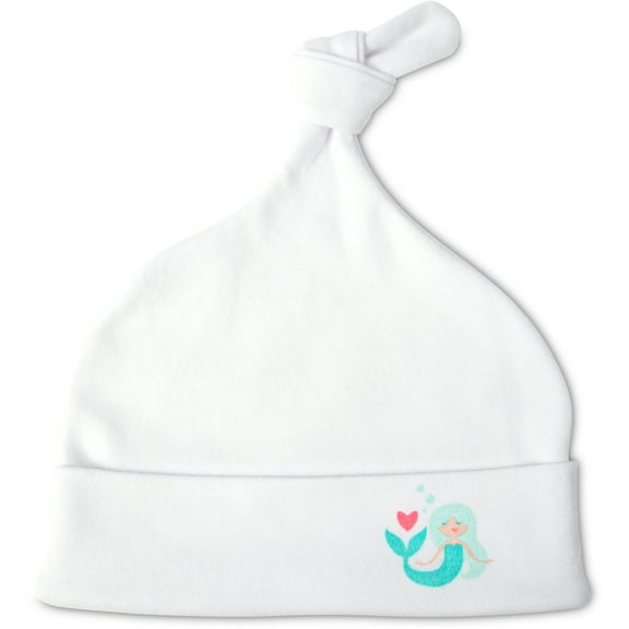 Izzy & Owie - Mermaid Newborn Beanie Baby Hat 0-3 Months