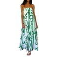 thumbnail image 1 of Gupgi Robe Sans Bretelles pour Femmes, Robe Boho Fluide Longue, Robe Tube Épaules Dénudées, Robe de Plage Ample, 1 of 6
