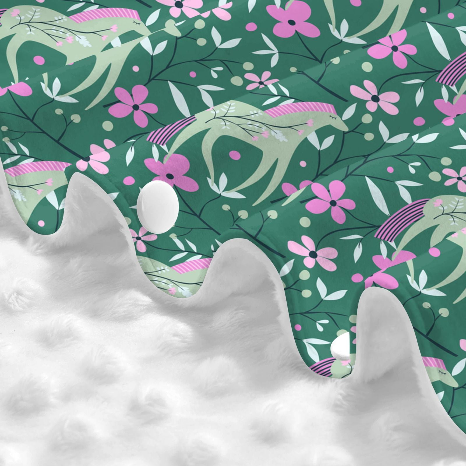 Car Seat Cover Baby - Abstract Cute Horse Flower Green Breathable Infant Car Seat Cover for Baby Carseat, Lightweight Comfort Baby Essentials Must Haves Newborn Stuff for Girl Boy
