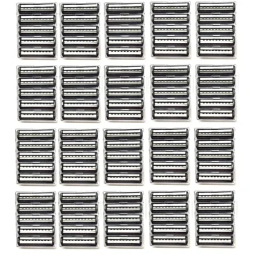 100 Personna Twin Pivot Plus Blades for both Trac II & Atra Razors