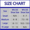 thumbnail image 2 of Doc Ortho Loose Fit Cotton Diabetic Socks – Non-Binding 1/4 Crew for Men & Women, Circulation, Comfort, 3 Pairs, 2 of 5