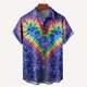 thumbnail image 2 of Camisa de verano para hombre, camisa de manga corta con estampado de amor para hombre, 2024, nueva camisa hawaiana informal de manga corta para hombre, ropa informal de playa, 2 of 5