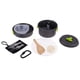 thumbnail image 1 of Aluminio Camping Lío Kit Utensilios de Cocina Cubiertos Plegable Olla Sartén Verde, 1 of 9