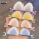 thumbnail image 2 of Pinzas de Orejas de conejo para niñas, pasadores Kawaii hechos a mano, accesorios para el cabello para niños, 2 unidades por juego, 2 of 5
