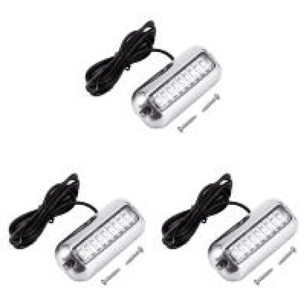 27LED Marine Transom Lamp 50W Lámpara Vela Yacht Boat Accessories (Verde)