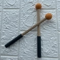 thumbnail image 6 of 2x Classic Silicone Drumsticks, Cymbal Mallets, Hand Percussion Mallets for , Professional And Beginner Percussion Orange, 6 of 9