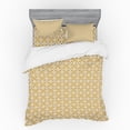 thumbnail image 2 of Ambesonne Moroccan Bedding Set 3 Pcs, Floral Inspired Mosaic, Twin, Ceil Blue Coffee, 2 of 3