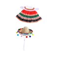 thumbnail image 2 of Trajes de ganso, ropa de ganso de jardín, ropa decorativa, disfraz de temporada para fiestas. Rojo, 2 of 8