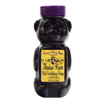 Shadow River Wild Huckleberry Gourmet Honey 12 oz Squeeze (Best Store Bought Honey)