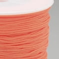 thumbnail image 3 of Nylon Thread Chinese Knotting Cord Dark Orange 0.8mm about 109.36 yards(100m)/roll, 3 of 3
