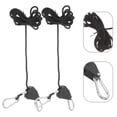 thumbnail image 3 of 2pcs Heavy Duty Ratchet Ropes Adjustable Rope Ratchets Hanger Grow Light Rope Hangers, 3 of 6