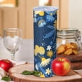 thumbnail image 2 of Floral 20 Oz Stainless Steel Skinny Tumbler – Vacuum Insulated Slim Travel Cup with Lid & Stainless Steel Straw, 360° Full Wrap Printed Tumbler for Home, Office & Outdoor Use, Flowers, 2 of 6