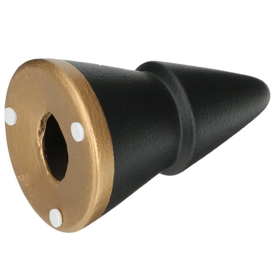 Ceramic Christmas Tree Geometric Cone Xmas Tree Winter Tree Figurine for Holiday Party Birthday Bag Stufer Black