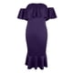 thumbnail image 2 of Off the Shoulder Ruffle Dress Cocktail Mermaid Midi Dress para mujer S Hugo  vestido de coctel para mujer, 2 of 9