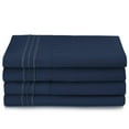 6 Piece 1800 Collection Bed Sheet Set with Extra Pillowcases, Deep