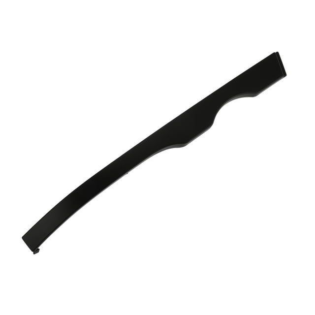 Unique Bargains No.51138208679 Cubierta de ceja de faro delantero izquierdo, adhesivo exterior para BMW Serie 3 1998-2002, plástico negro