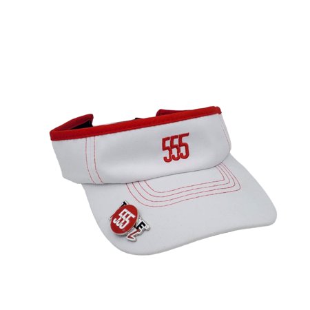 Triple Nikel, Golf Visor with Ball Marker, UNISEX, Adjustable Visor